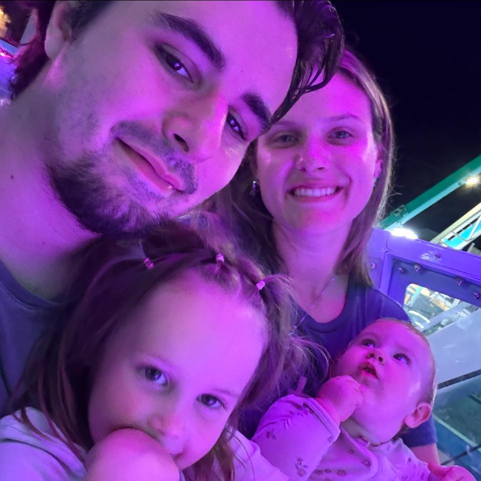 Brodrick and his family